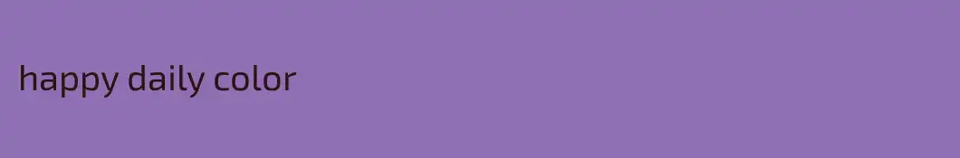 happy daily color